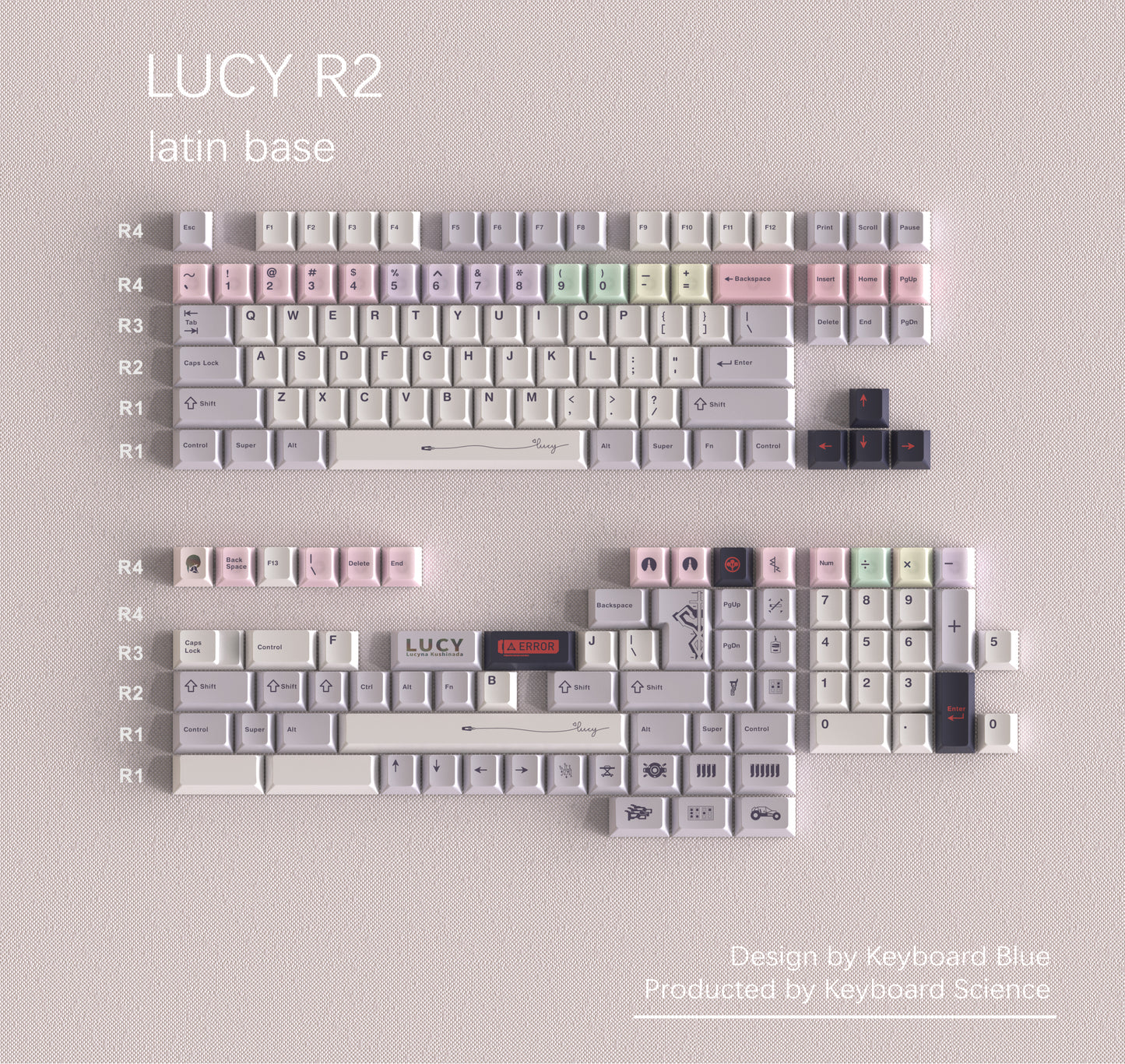 【初回予約販売】KBS Lucy R2 Keycap