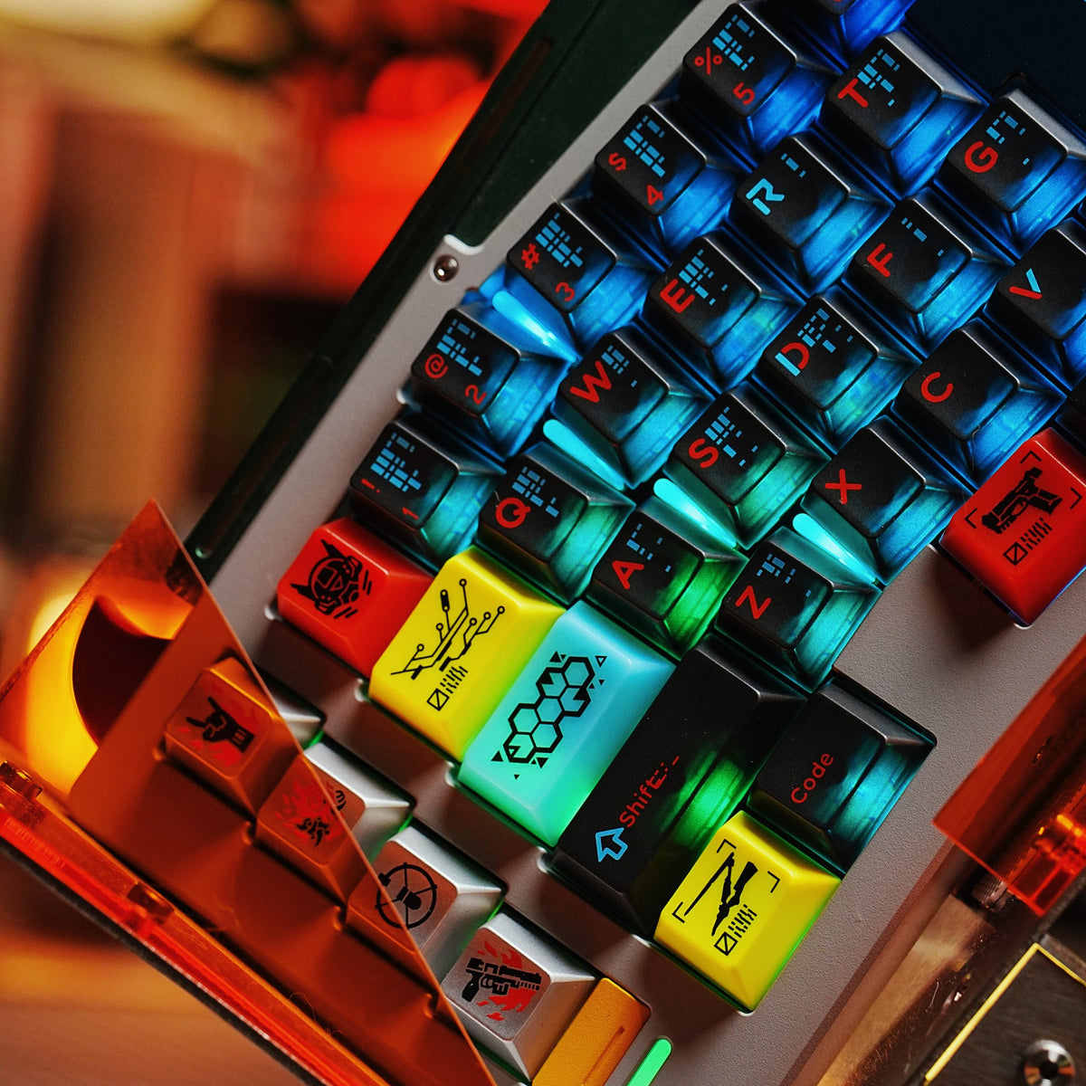 Hififox Design Cyber City Keycaps【キーキャップセット】