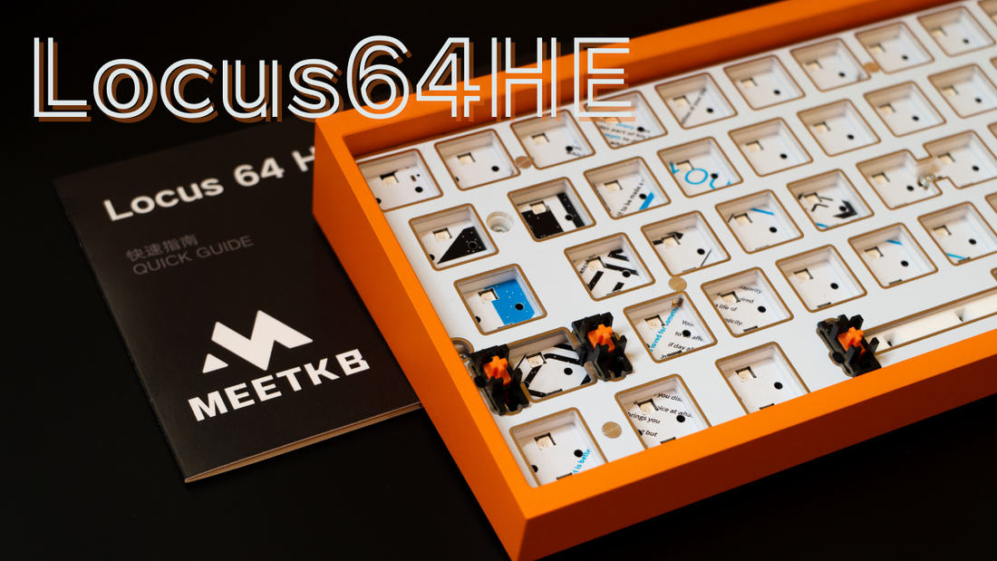 5000円切り高コスパ枠磁気PCB『MEETKB LOCUS 64 HE』使用レビュー