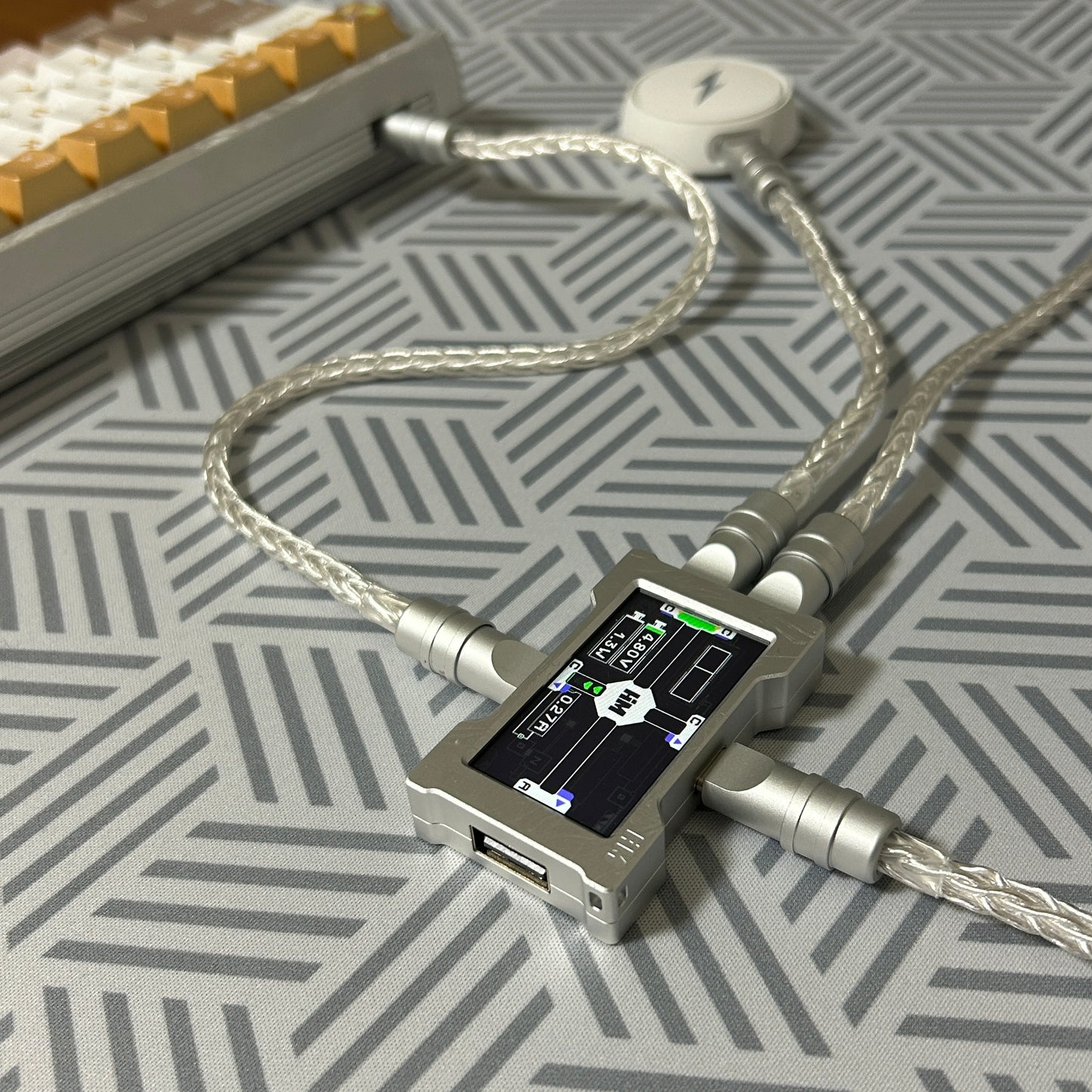 No RGB 8K Keyboard Cable 【USB-C to C】