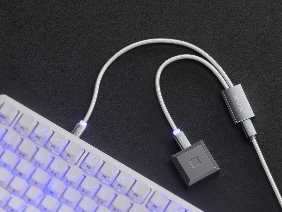 2in1 Custom Keyboard Cable 接続イメージ