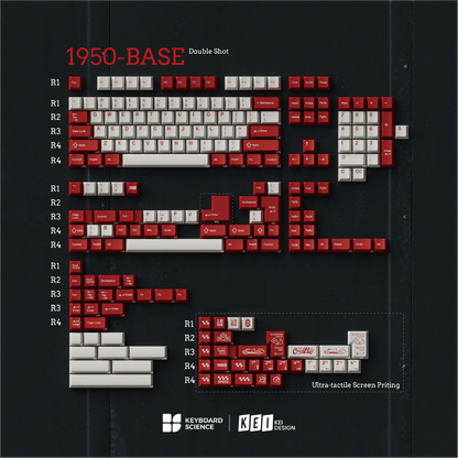 【初回予約販売】KBS 1950s ABS Keycap