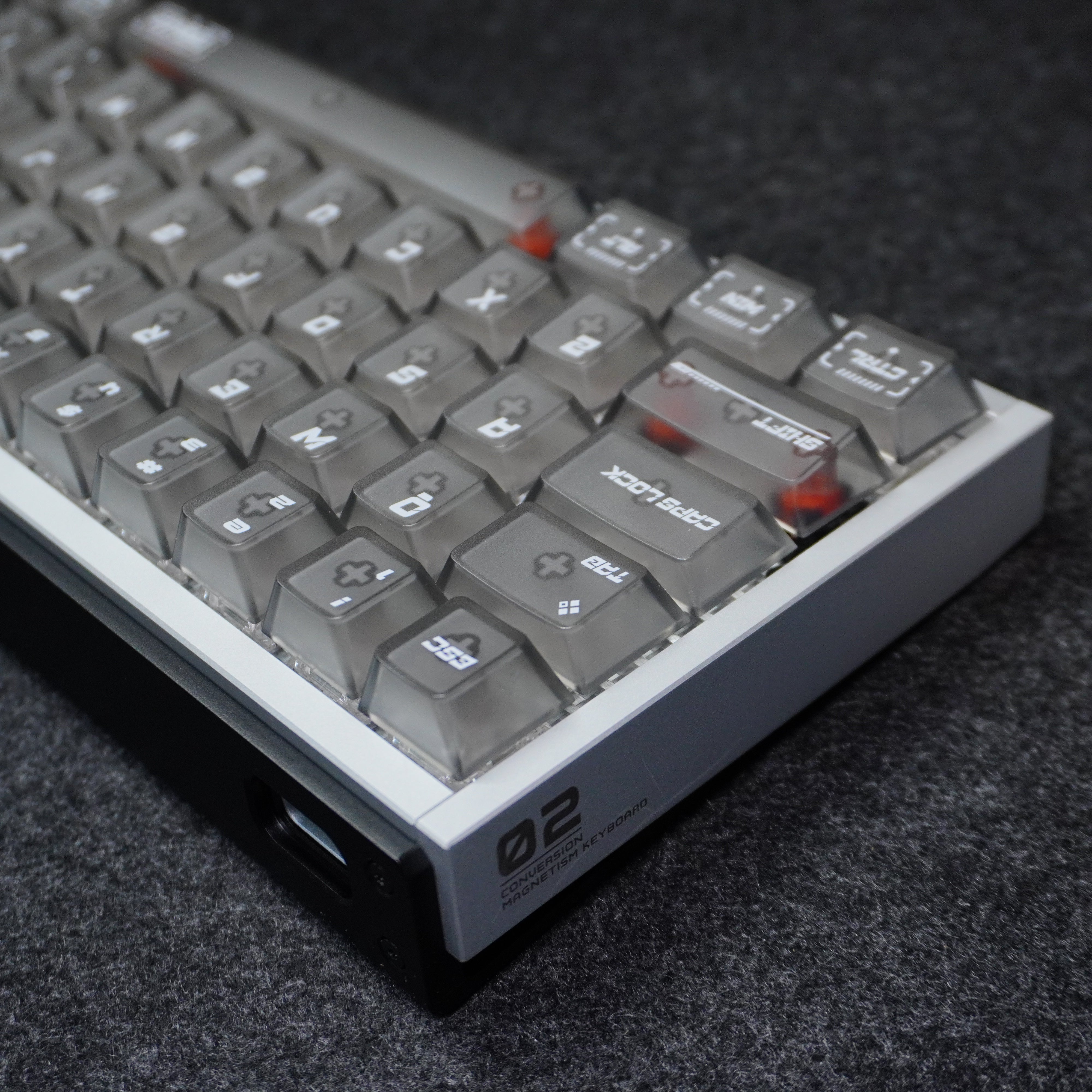 KBDLegacy Frost Custom Keyboard - Silver