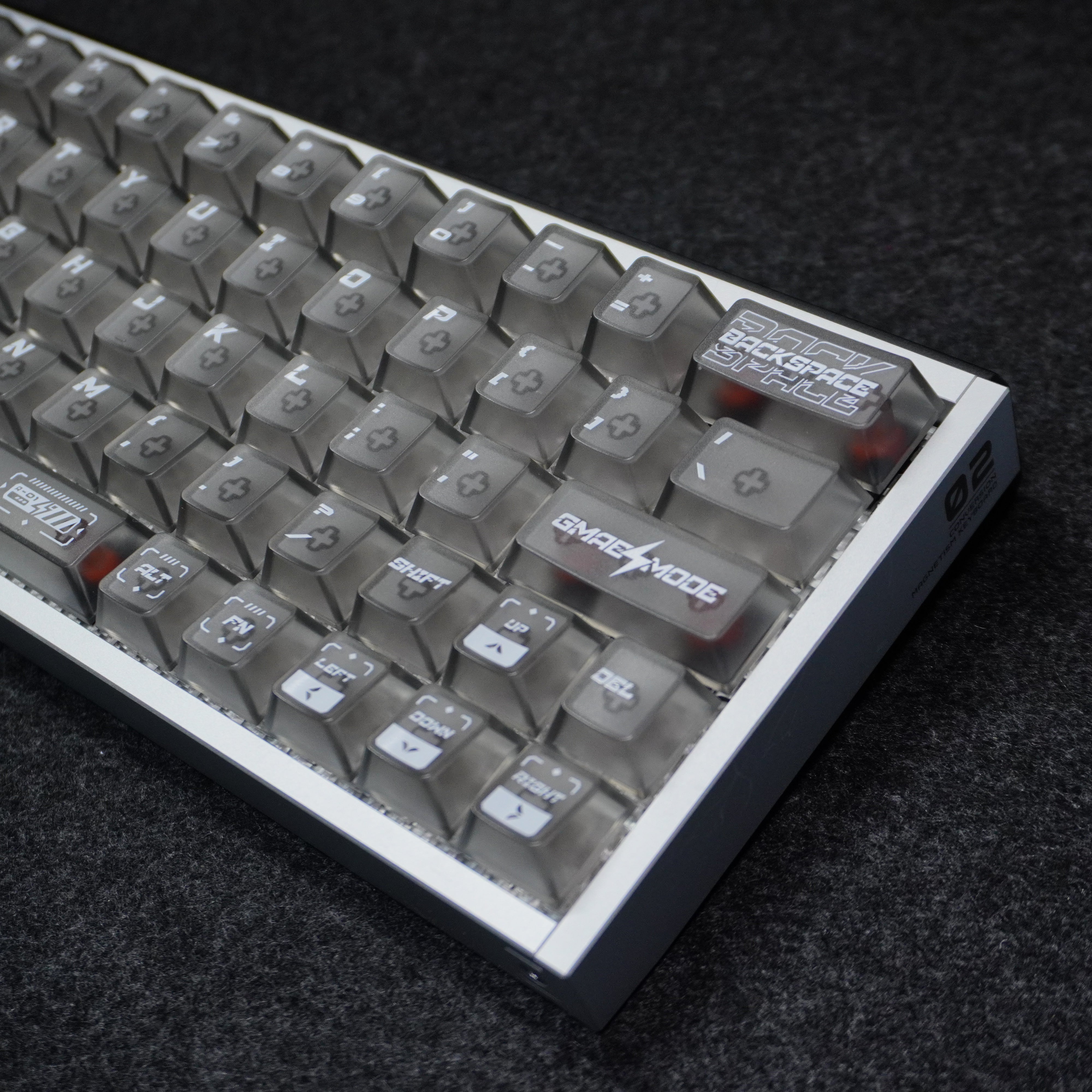 KBDLegacy Frost Custom Keyboard - Silver