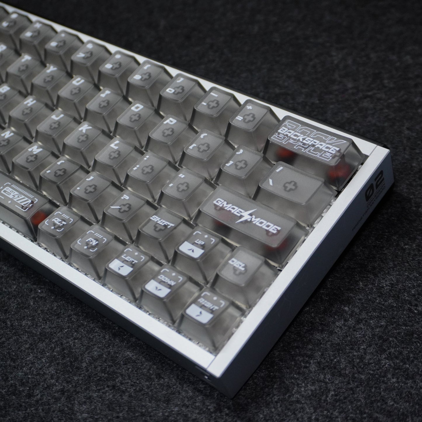 KBDLegacy Frost Custom Keyboard - Silver