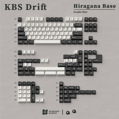 【GB】KBS Drift Double-Shot ABS Keycaps