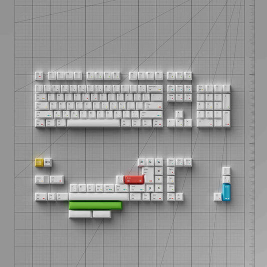 POPCENT5 Rainbow Dot Keycap 【キーキャップセット】