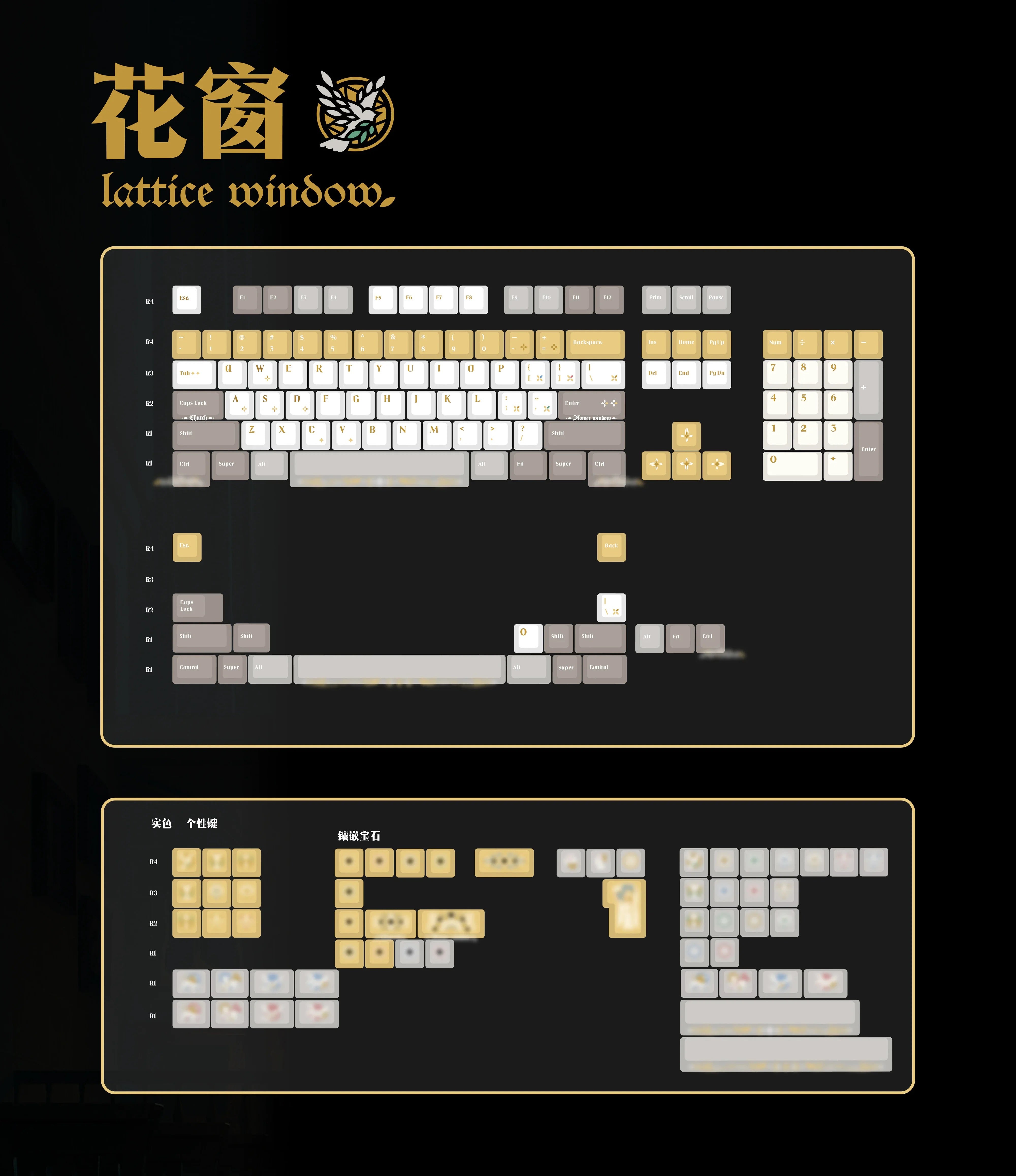 Lattice Window Keycap【キーキャップセット】 – KBDLegacy