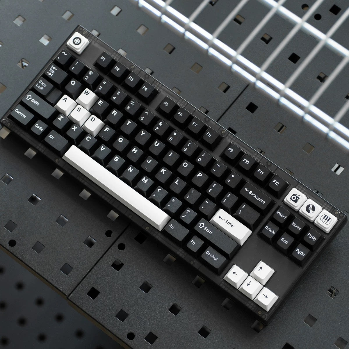 WOB ( White On Black ) Keycap 【キーキャップセット】