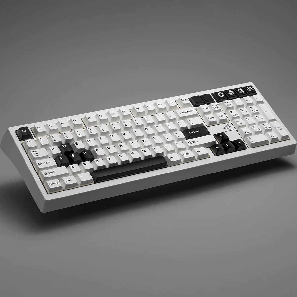BOW ( Black On White ) Keycap 【キーキャップセット】