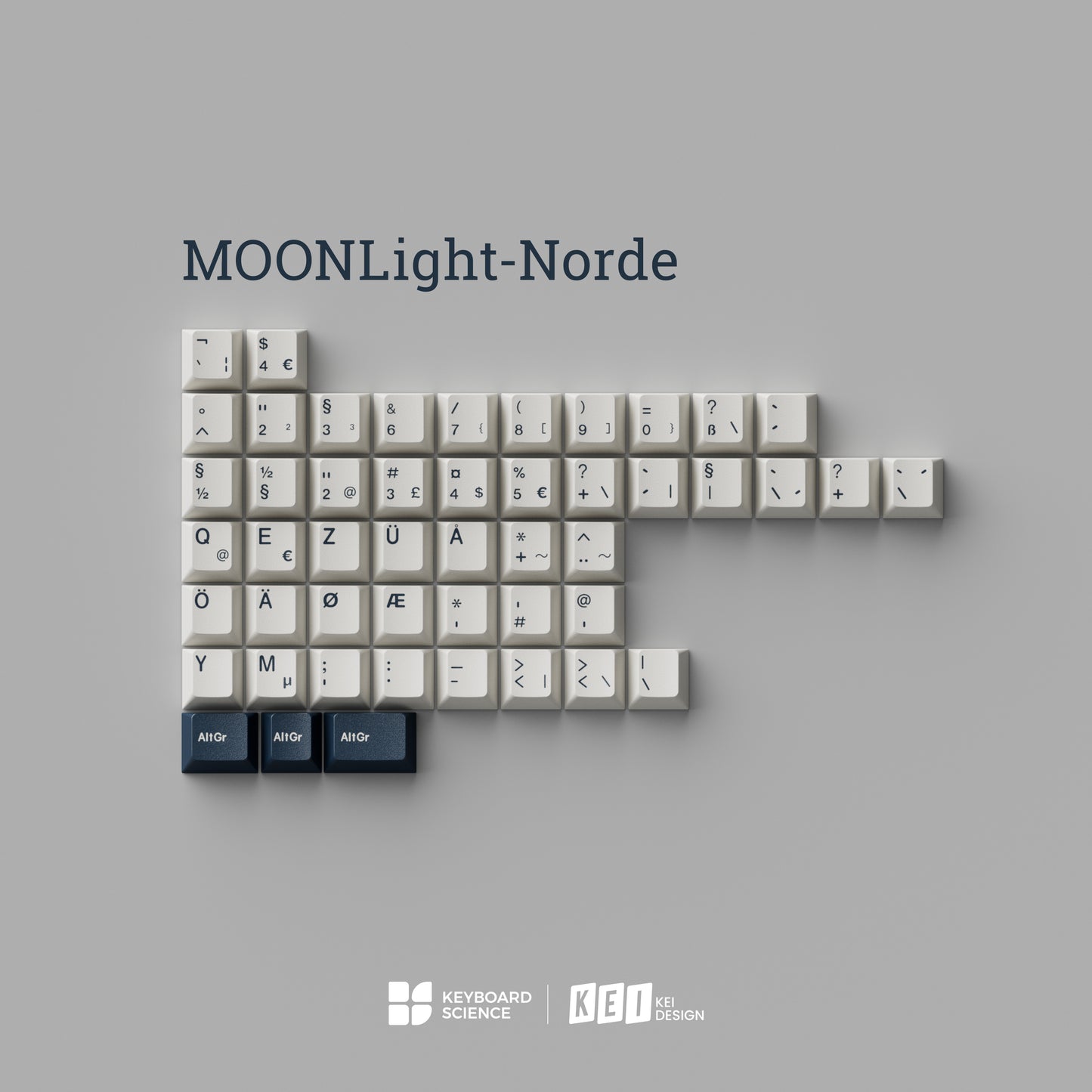 【初回予約販売】KBS MOONLight ABS Keycap