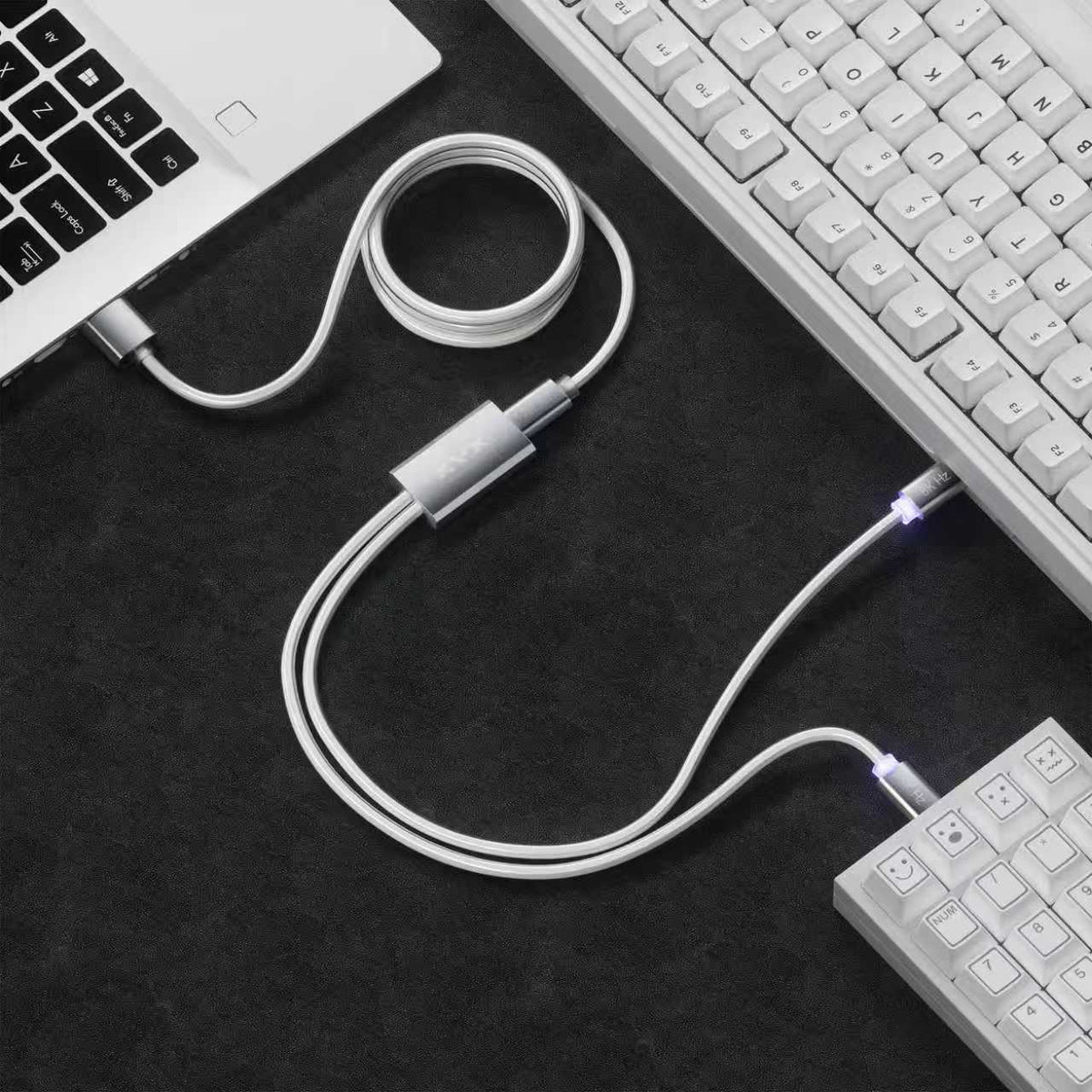 2in1 Custom Keyboard Cable 使用イメージ