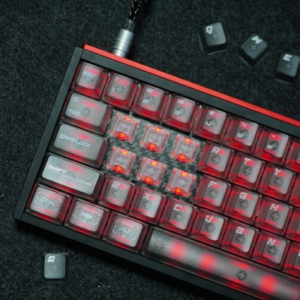 KBDLegacy Frost Custom Keyboard - Black
