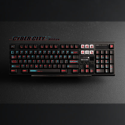 Hififox Design Cyber City Keycaps【キーキャップセット】