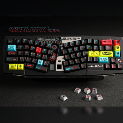 Hififox Design Cyber City Keycaps【キーキャップセット】