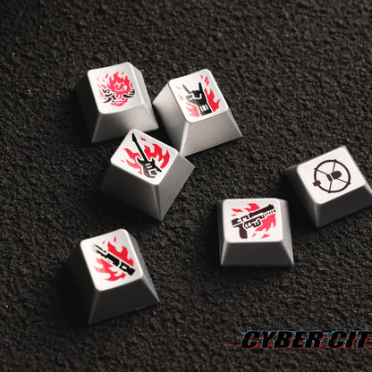 Hififox Design Cyber City Keycaps【キーキャップセット】