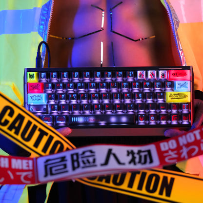 Hififox Design Cyber City Keycaps【キーキャップセット】