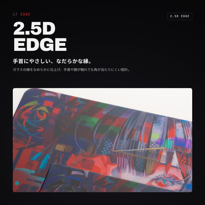 【予約】Undying Glass Mousepad <ガラスマウスパッド>