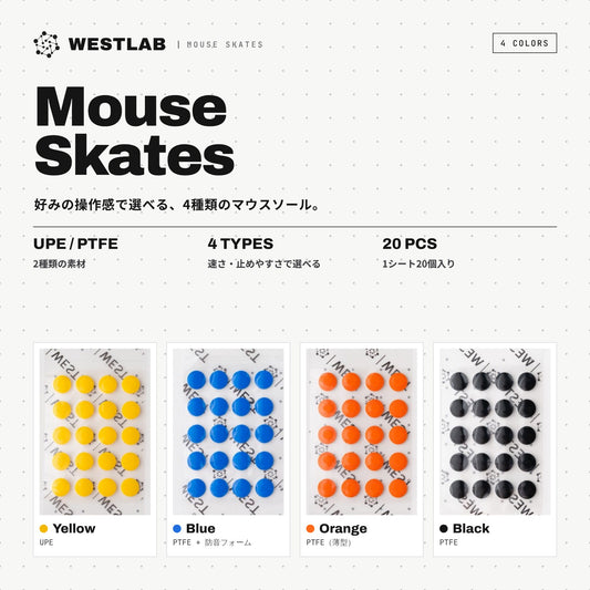 West Lab 汎用ドットマウスソール